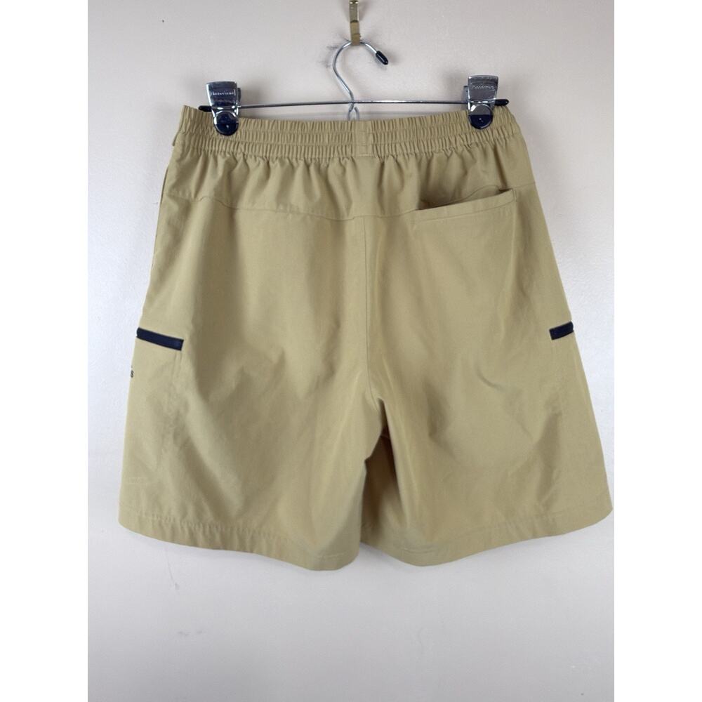 Adidas Men’s Shorts Size M Khaki Belted Hiking Gorpcore Cargo Pockets - Picture 7 of 12